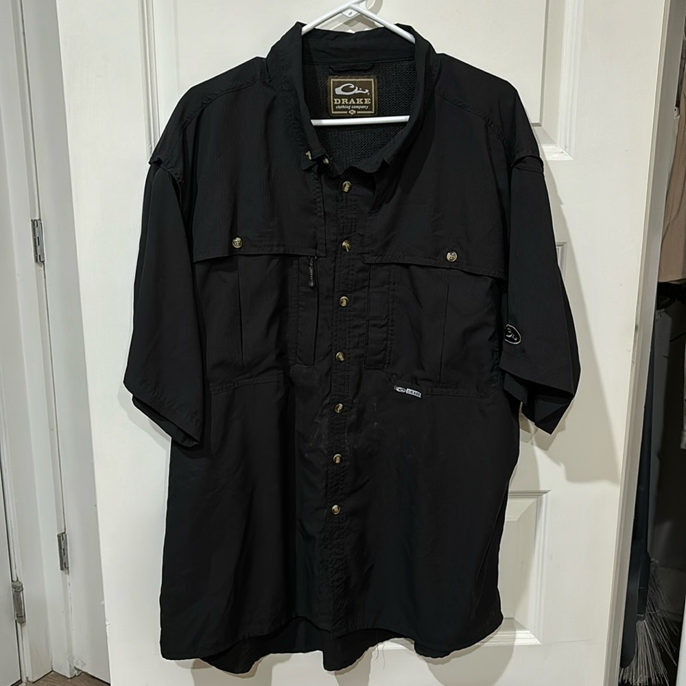 Drake Waterfowl fishing shirt